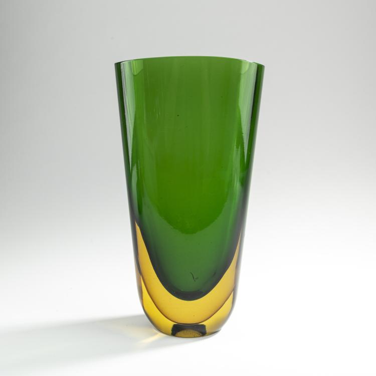 Hauptbild zu Objekt, 'Sommerso' vase, 1950s, Flavio Poli, Seguso Vetri d'Arte, Murano, 176B 145