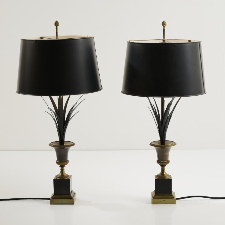 Bild 1 zu Objekt, Two table lights, 1970s, Maison Charles, Paris, 176B 214