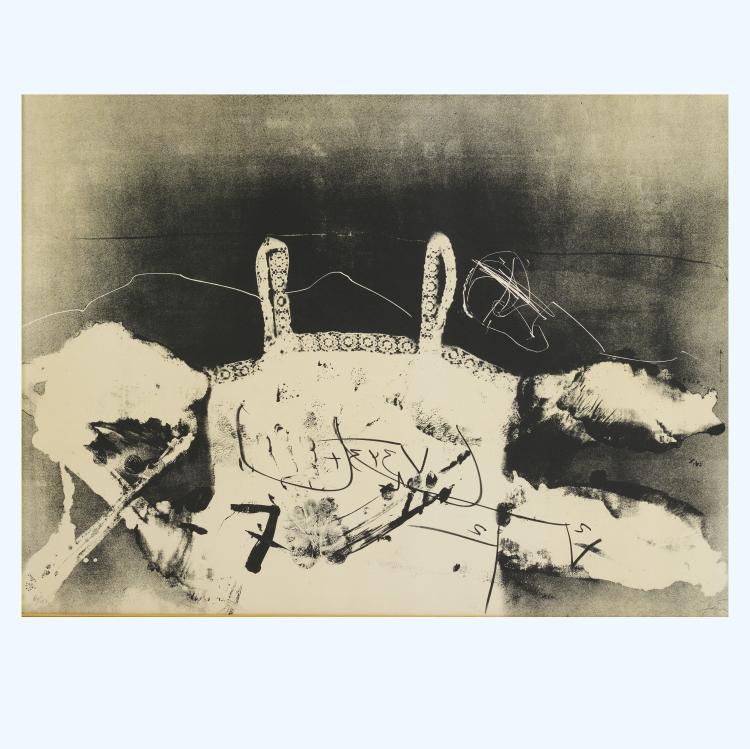 Hauptbild zu Objekt, 'Dentelle', 1977, Antoni T&agrave;pies, Erker Presse, St. Gallen (printer)., 176B 215