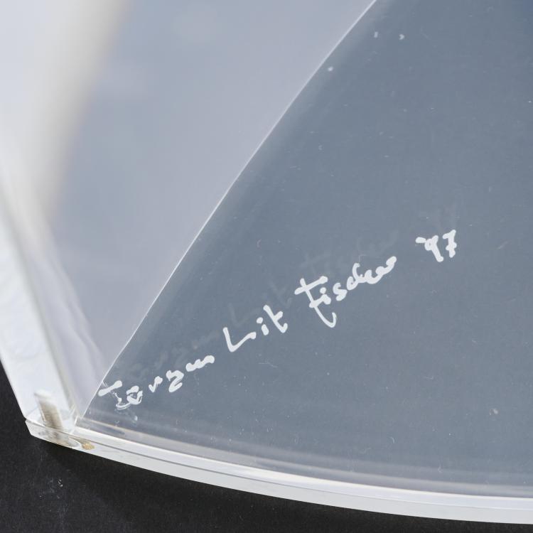 Bild 4 zu Objekt, Zwei Skulpturen 'Lichtkaskade', 1997, J&uuml;rgen LIT Fischer, 176B 213