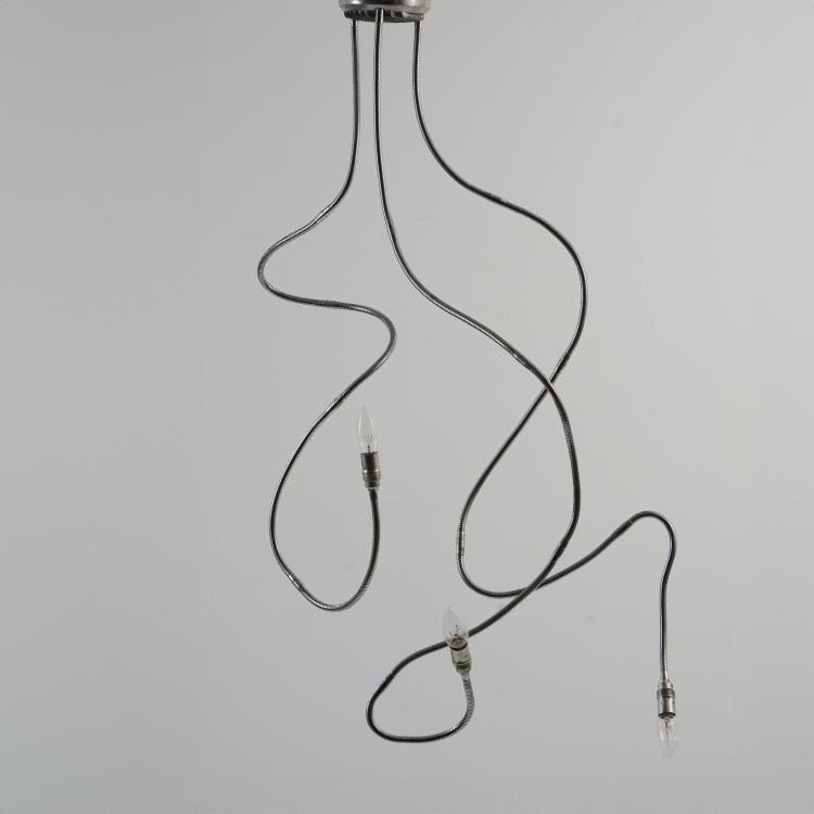 Bild 2 zu Objekt, Wandleuchte 'Suzuki' und Deckenleuchte 'Honda', 1987/89, Frank Schreiner - Stiletto, Stiletto Studios, Berlin, 176B 322