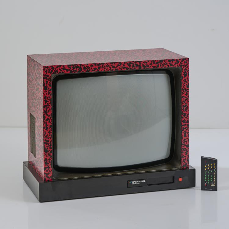 Hauptbild zu Objekt, 'Memphis 1 TVC 26' TV-set, 1980 (design), Ettore Sottsass, Brionvega, Mailand / Milan, 176B 306