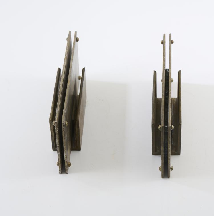 Bild 1 zu Objekt, Two door handles, 1990s, Stefan Herzog, Werkstatt Herzog, Stefan, M&uuml;nchen, 176B 346