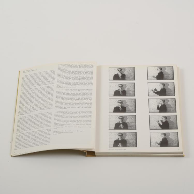 Bild 3 zu Objekt, Poster und Publikation 'A Picture Show by the Artist', 1956/57 und 1976, Andy Warhol (nach), 175D 826