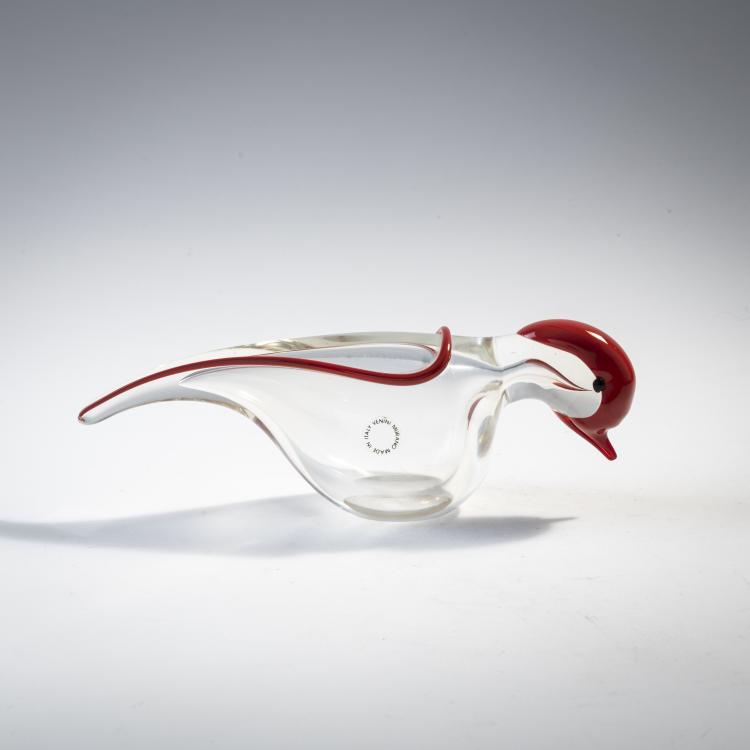Hauptbild zu Objekt, Small bird, 1979, Toni Zuccheri, Venini & C., Murano, 175C 572