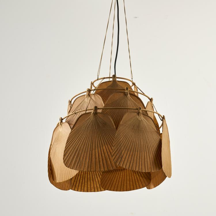 Bild 5 zu Objekt, Deckenleuchte 'Ju-Ku' aus der 'Uchiwa' Serie, 1973 (Entwurf), Ingo Maurer, Maurer, Ingo, Design M, M&uuml;nchen, 175B 263