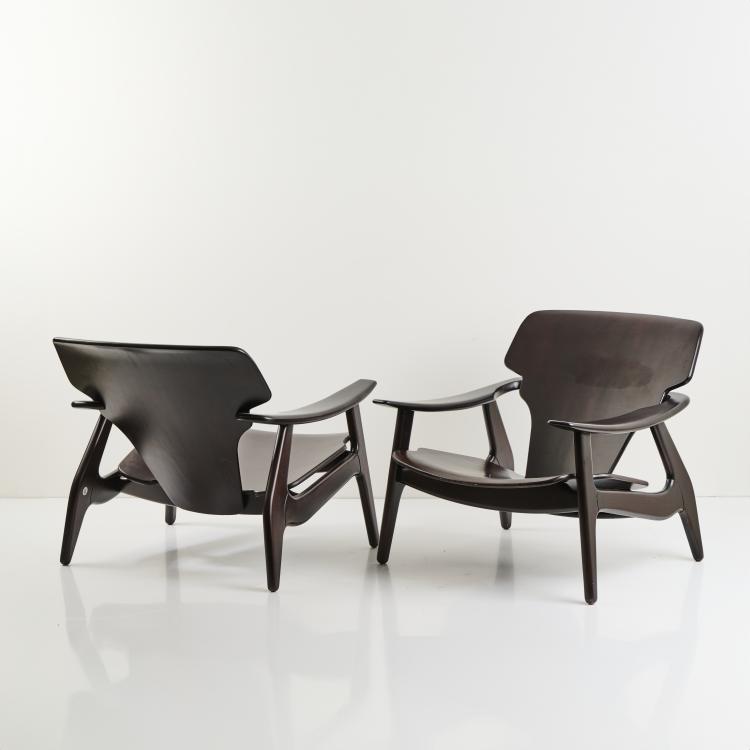 Bild 2 zu Objekt, Two 'DIZ' armchairs, 2002 (design), Sergio Rodrigues, LinBrasil, Brasilien; ClassiCon, M&uuml;nchen (Vertrieb &uuml;ber), 175B 408