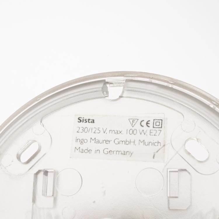 Bild 3 zu Objekt, Two 'Sista' ceiling lights, 1998 (design), Bernhard Dessecker, Design M, Ingo Maurer, M&uuml;nchen, 175B 258