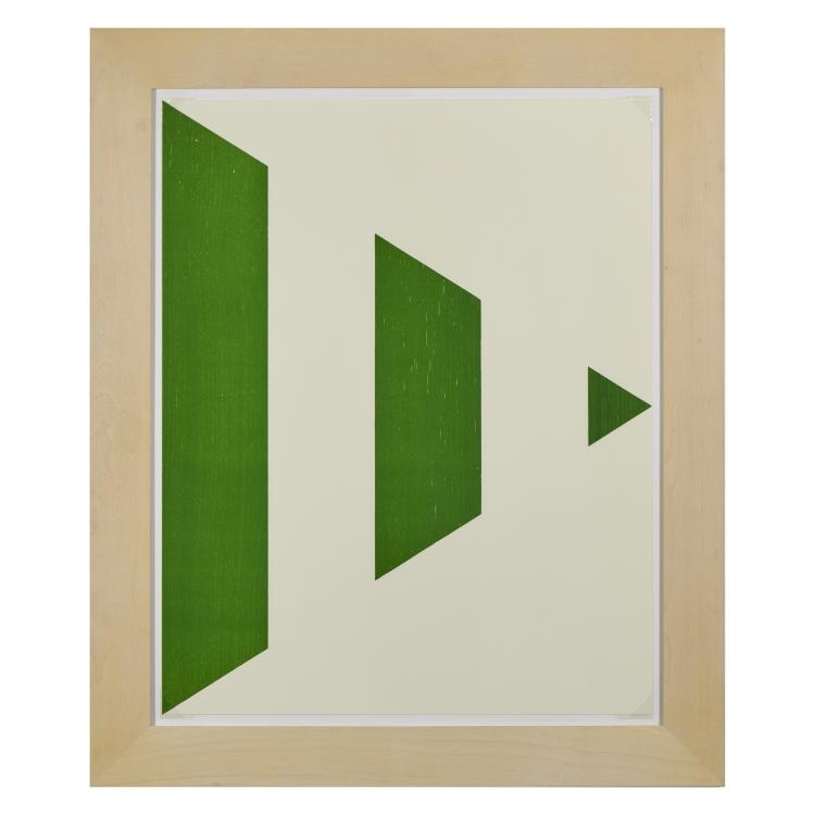 Bild 1 zu Objekt, '1 + 2 = 3 (Triptych)' from Sequences, 1998, Daniel Buren, 176A 2