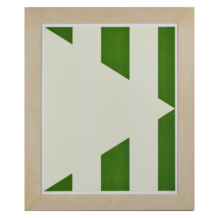 Bild 3 zu Objekt, '1 + 2 = 3 (Triptych)' from Sequences, 1998, Daniel Buren, 176A 2