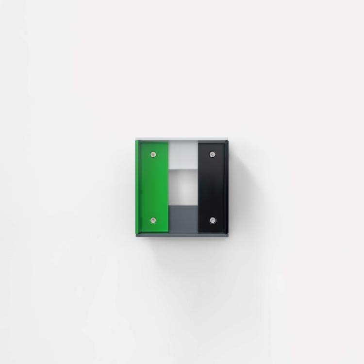 Hauptbild zu Objekt, 'Replicated Revision' (green), 2022, Liam Gillick, 176A 17