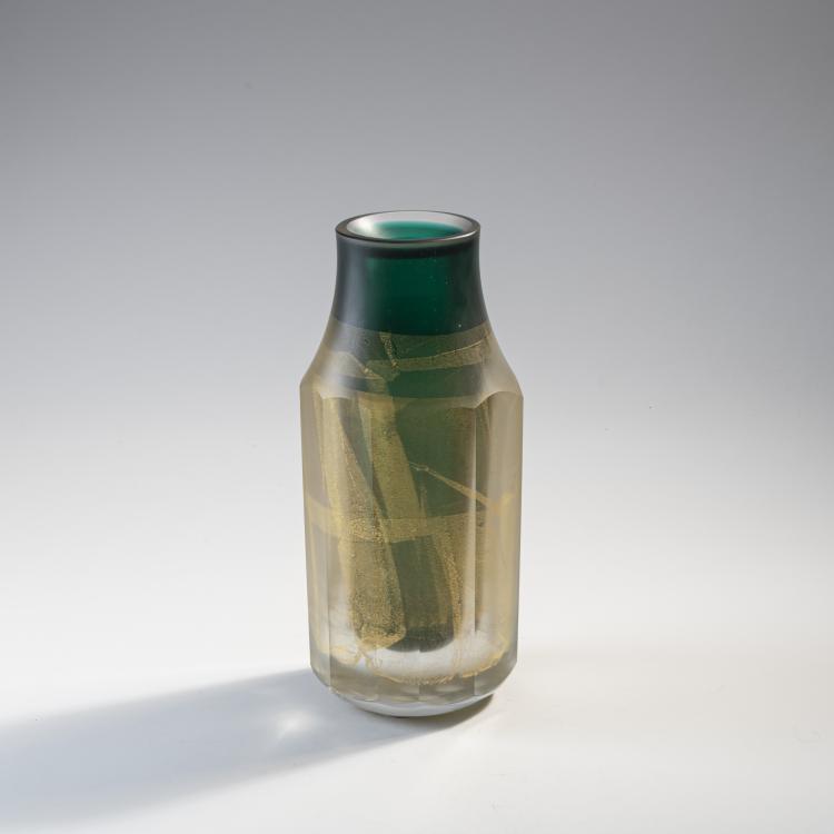Hauptbild zu Objekt, Vase, 1983, Afra Scarpa,Tobia Scarpa, Veart, Murano, 175C 645