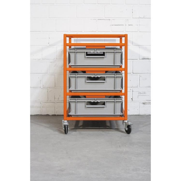 Hauptbild zu Objekt, Prototyp Rollcontainer 'Tool Cart Reling', 2013, J&ouml;rg Schellmann, Schellmann Furniture, M&uuml;nchen, 176A 22