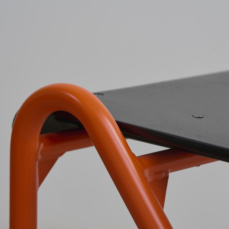 Bild 21 zu Objekt, 'Hommage &agrave; Marcel Breuer' prototype table with prototype chair, 2018, J&ouml;rg Schellmann, Thonet, Frankenberg, 176A 38