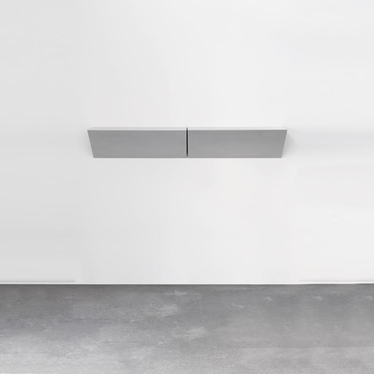 Hauptbild zu Objekt, Two-part 'Split Shelf' wall shelf (prototype), 2012, J&ouml;rg Schellmann, Schellmann Furniture, M&uuml;nchen, 176A 14