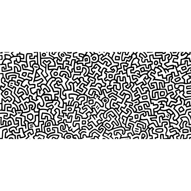 Bild 1 zu Objekt, 'Studio Desk - Keith Haring' table, 2019, Keith Haring,J&ouml;rg Schellmann, Schellman Furniture, M&uuml;nchen; Thonet, Frankenberg, 176A 46