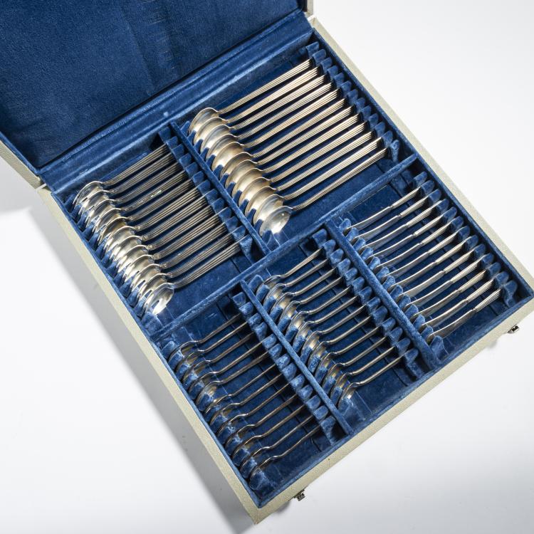 Bild 1 zu Objekt, 60-teiliges Besteck, 1950er Jahre, Spanien / Spain, 177A 92