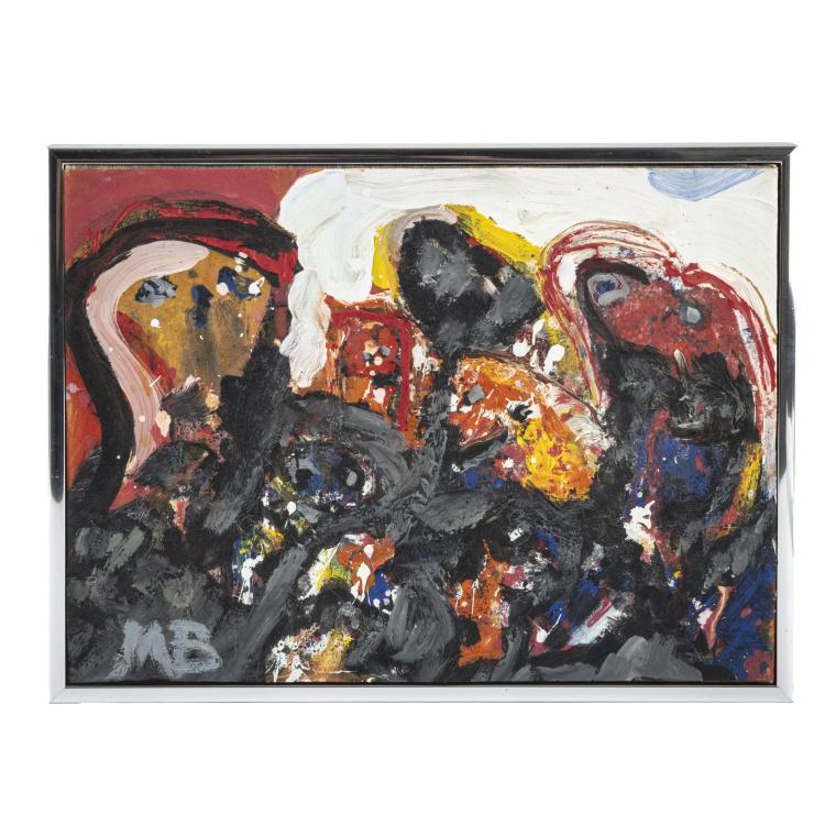 Hauptbild zu Objekt, Abstract composition, c. 1975, Mogens Balle, 177C 715