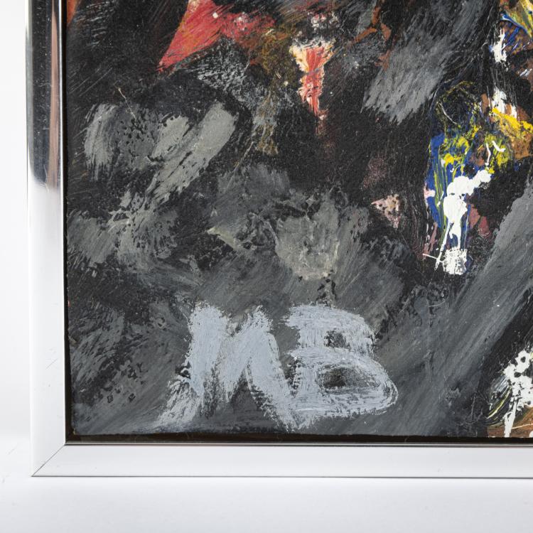 Bild 1 zu Objekt, Abstract composition, c. 1975, Mogens Balle, 177C 715