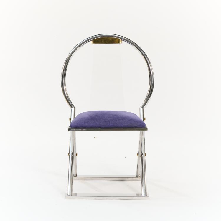 Bild 3 zu Objekt, Four 'Curved-Back side chairs', 1980s (design), Karl Springer, Springer Ltd., New York, 175B 375