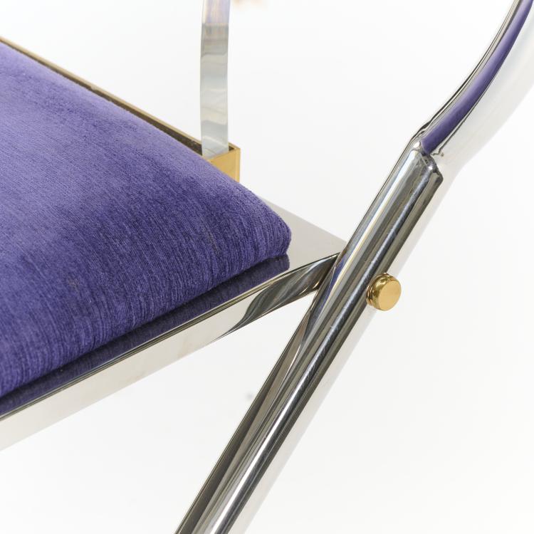 Bild 7 zu Objekt, Four 'Curved-Back side chairs', 1980s (design), Karl Springer, Springer Ltd., New York, 175B 375