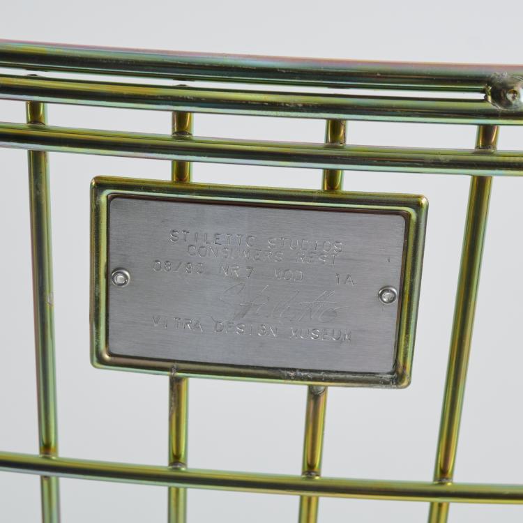 Bild 7 zu Objekt, 'Consumer's Rest' seating object 'Mod. 1A', 1983 (design), Frank Schreiner - Stiletto, Vitra Design, Weil am Rhein, 176B 321