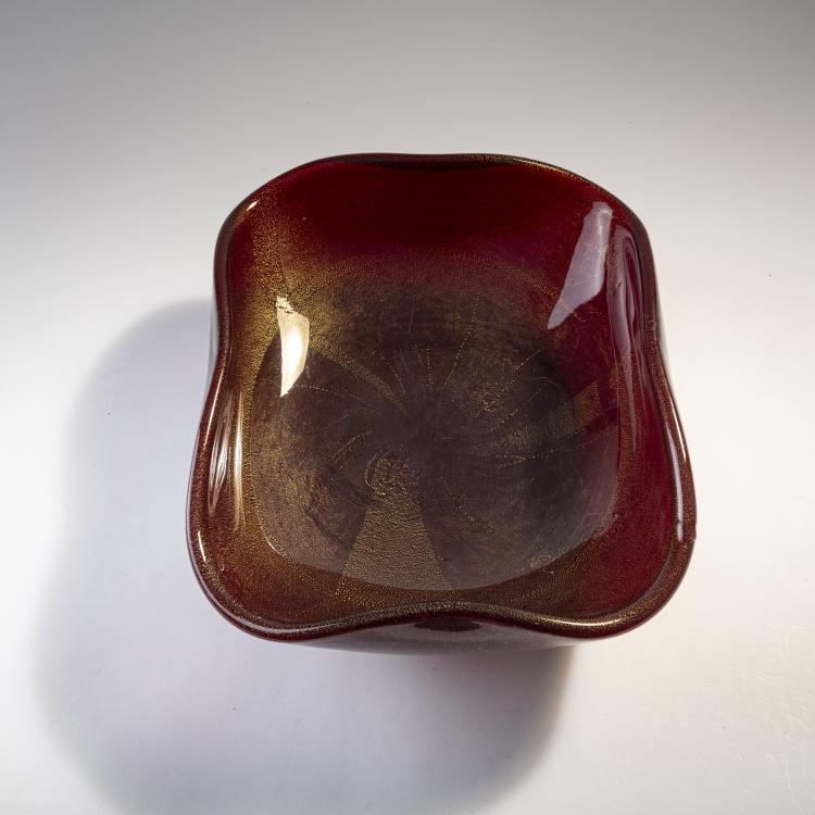 Bild 1 zu Objekt, Schale 'Pulegoso oro', um 1939, Flavio Poli, Seguso Vetri d'Arte, 175C 471