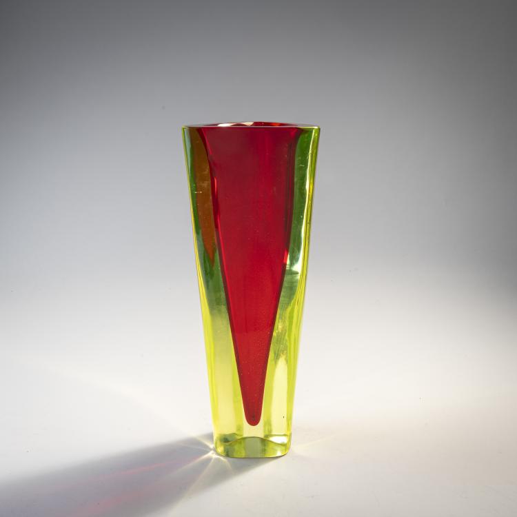 Hauptbild zu Objekt, 'Sommerso' vase, c. 1965, Antonio Da Ros, Cenedese, Gino, Murano, 175C 639