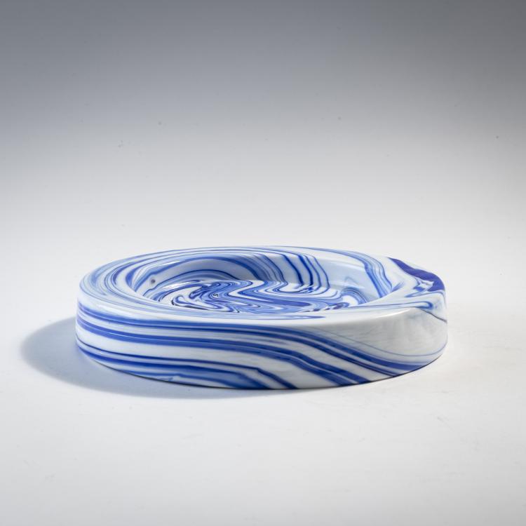 Hauptbild zu Objekt, 'Marmorizzato' ash tray from the Hotel Excelsior, Lido di Venezia, 1967, Ludovico Diaz de Santillana, Venini & C., Murano, 175C 569