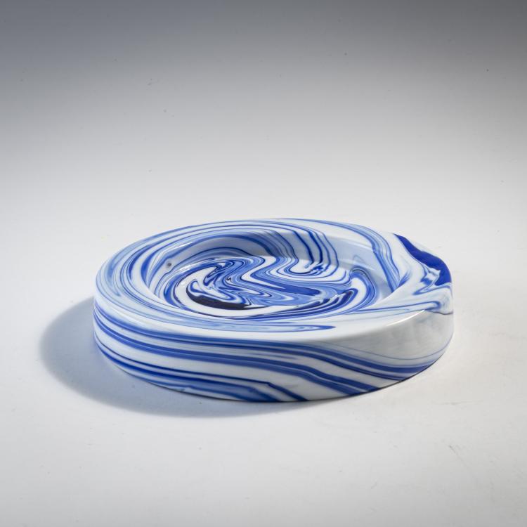 Bild 1 zu Objekt, 'Marmorizzato' ash tray from the Hotel Excelsior, Lido di Venezia, 1967, Ludovico Diaz de Santillana, Venini & C., Murano, 175C 569