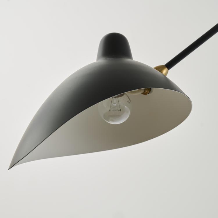 Bild 3 zu Objekt, 'Suspension &agrave; trois bras pivotants' ceiling lamp, 1958 (design), Serge Mouille, Frankreich, 176B 291