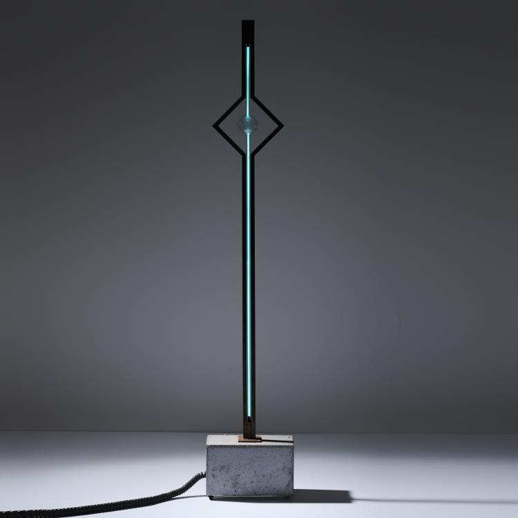 Hauptbild zu Objekt, Floor Lamp, 1986 (design), Gerd Arens, Pentagon, K&ouml;ln, 176B 320