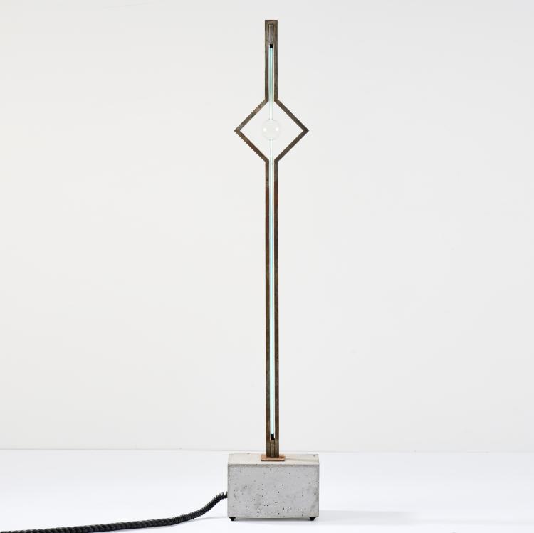 Bild 1 zu Objekt, Floor Lamp, 1986 (design), Gerd Arens, Pentagon, K&ouml;ln, 176B 320