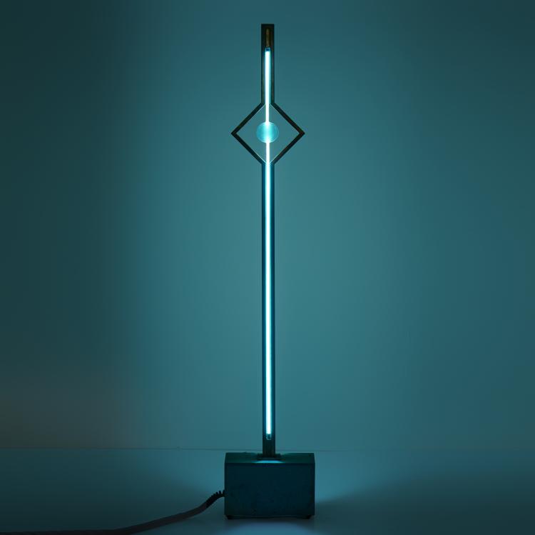 Bild 2 zu Objekt, Floor Lamp, 1986 (design), Gerd Arens, Pentagon, K&ouml;ln, 176B 320