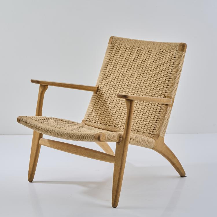 Hauptbild zu Objekt, Armchair 'CH 25', 1949 (design), Hans J. Wegner, Carl Hansen & Son, AArup, 177A 51
