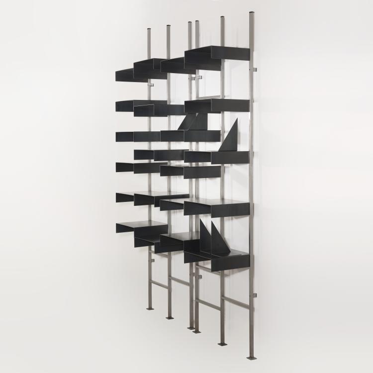 Hauptbild zu Objekt, Rare Library installation, 1988 (design), Reinhard M&uuml;ller,Meyer Voggenreiter, Pentagon, K&ouml;ln, 176B 332