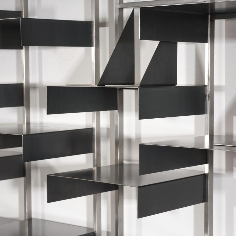 Bild 1 zu Objekt, Rare Library installation, 1988 (design), Reinhard M&uuml;ller,Meyer Voggenreiter, Pentagon, K&ouml;ln, 176B 332