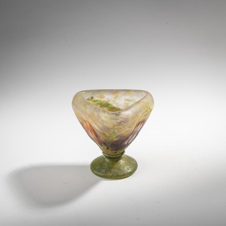 Bild 1 zu Objekt, Pokalvase 'Eschscholzia', um 1900, Daum Fr&egrave;res, Nancy, 176C 369