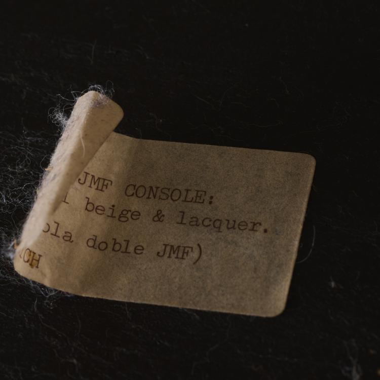 Bild 6 zu Objekt, 'JMF Double C Console' console table, 1980s (design), Karl Springer, Springer Ltd., New York, 175B 360