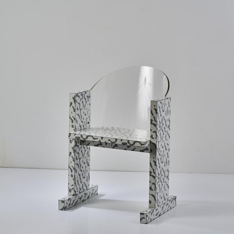 Hauptbild zu Objekt, 'Teodora' chair, c. 1984 (design), Ettore Sottsass, Vitra, Weil am Rhein, 176B 318