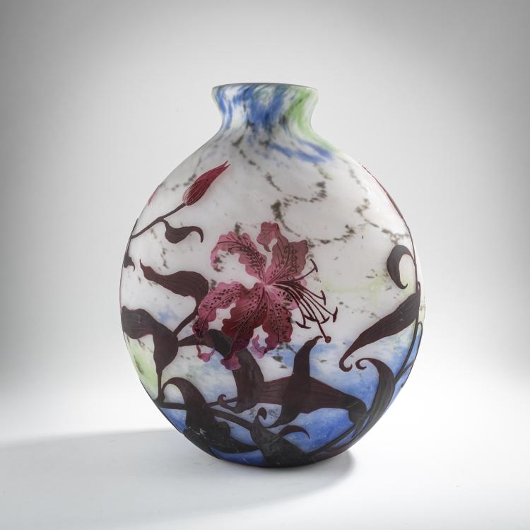 Bild 2 zu Objekt, Huge vase 'Lys tigr&eacute;', c. 1925, Muller Fr&egrave;res, Luneville, 176C 454