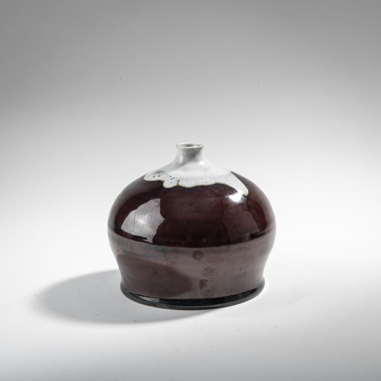 Hauptbild zu Objekt, Kleine Vase, um 1900, Jakob Julius Scharvogel, Scharvogel, J. J., M&uuml;nchen, 176C 665