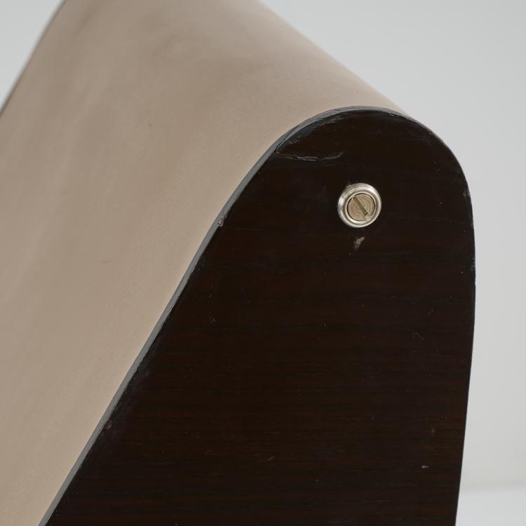 Bild 6 zu Objekt, 'Correalist Rocker' chair, 1942 (design), Friedrich Kiesler, Wittmann M&ouml;belwerkst&auml;tte, Etsdorf, 175B 126