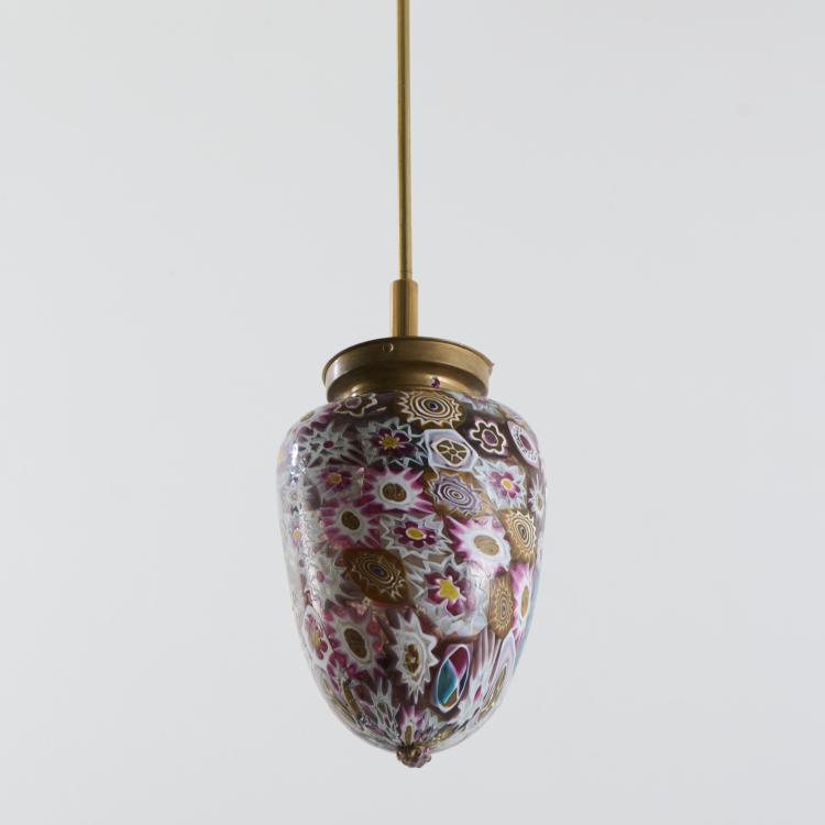 Bild 2 zu Objekt, Hanging light 'Millefiori', 1910s (design), Toso, Fratelli, Murano (zug./attr.), 177A 5
