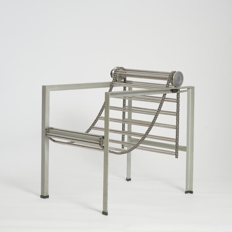 Hauptbild zu Objekt, 'Barba D'Argento' easy chair, 1986 (design), Paolo Pallucco,Mireille Rivier, Pallucco, Rom, 176B 327