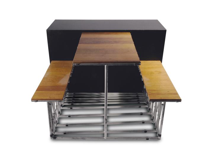 Hauptbild zu Objekt, Tisch 'Tabula Rasa', 1987 (Entwurf),  Ginbande,Achim Heine,Uwe Fischer, Ginbande Design, Frankfurt am Main, 176B 319