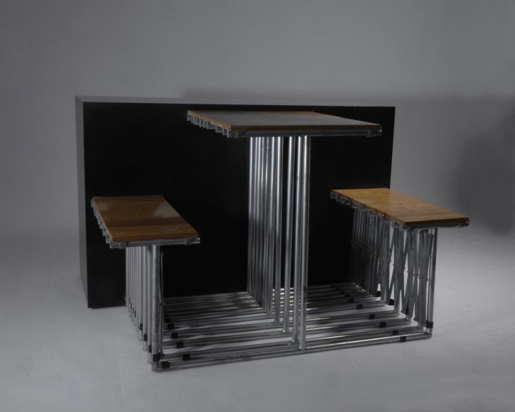 Bild 5 zu Objekt, Tisch 'Tabula Rasa', 1987 (Entwurf),  Ginbande,Achim Heine,Uwe Fischer, Ginbande Design, Frankfurt am Main, 176B 319
