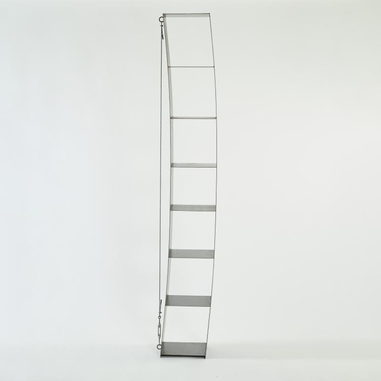 Bild 1 zu Objekt, 'Verspanntes Regal', 1982 (design), Wolfgang Laubersheimer, Laubersheimer, Wolfgang, 176B 309