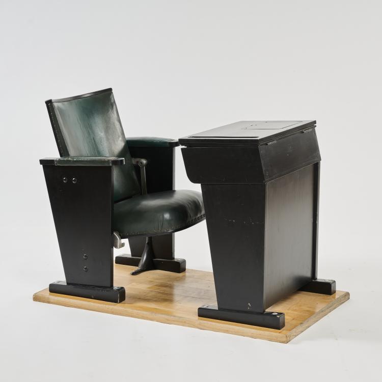 Hauptbild zu Objekt, Bundestagssitzbank, um 1949, Deutschland, 176B 70