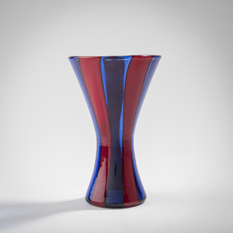 Hauptbild zu Objekt, 'A fasce verticale' vase, c. 1951, Fulvio Bianconi, Venini & C., Murano, 175C 545